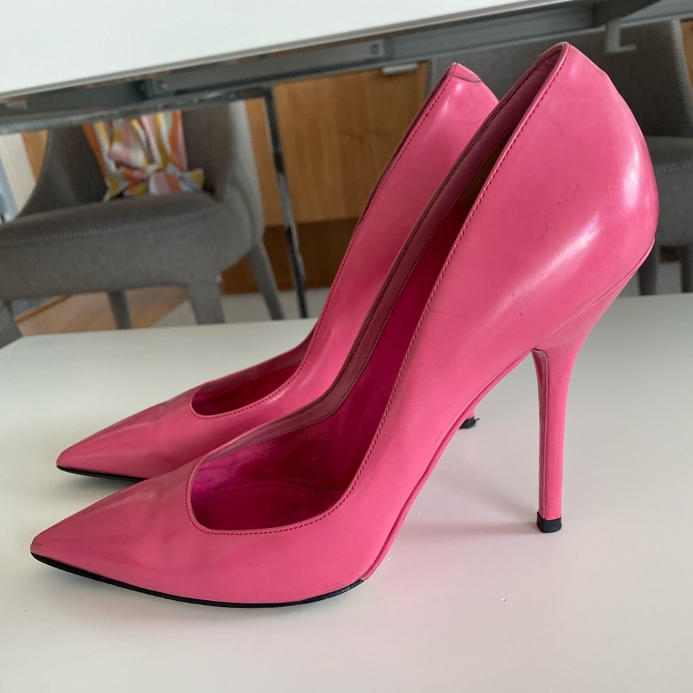 Dolce Gabbana Pink leather pumps
